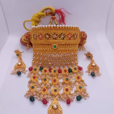 dulhan bridal jewellery set