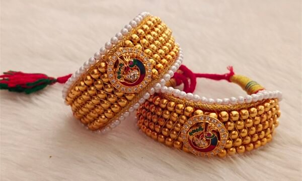 latest design dual tone jadu rajputi pochi set for girls and women