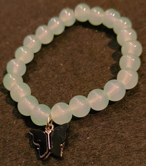 new butterfly pearl bracelet for girl - Image 2