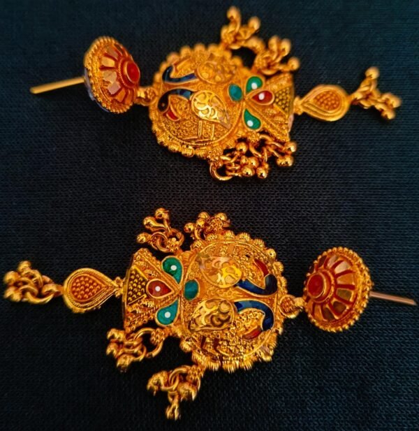 one gram gold polish plated raani haar - Image 3
