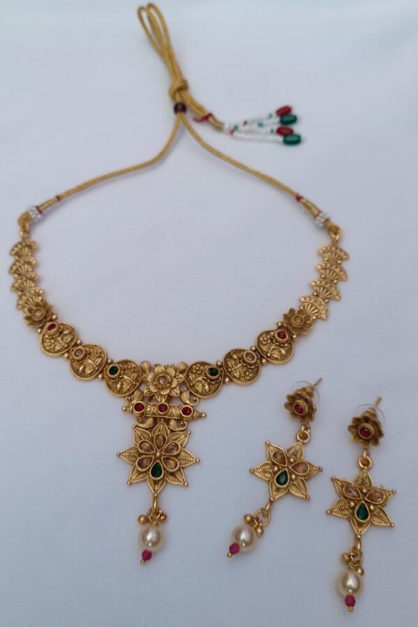 Ethnic Copper Necklace - Image 2