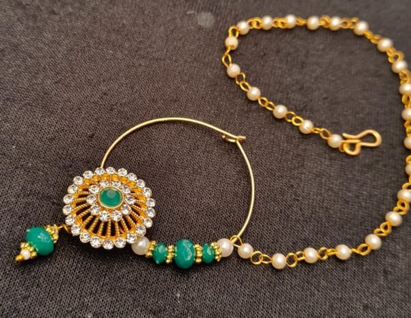 Jodhpuri Bridal Green Combo Set - Image 4