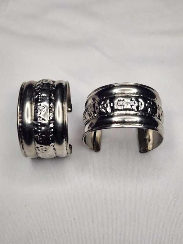 Black Metal Bangles - Image 2
